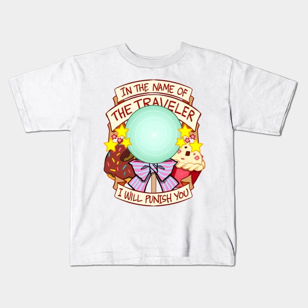 In the Name of the Traveler Kids T-Shirt by aimoahmed